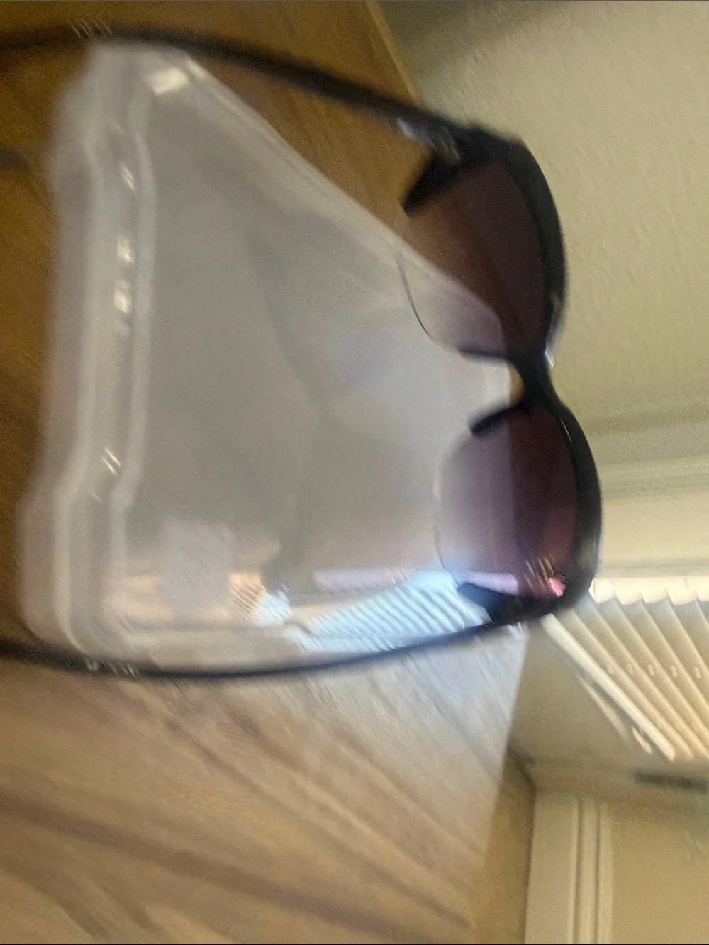 Tahari Black Gradient Lens Cat-Eye Sunglasses